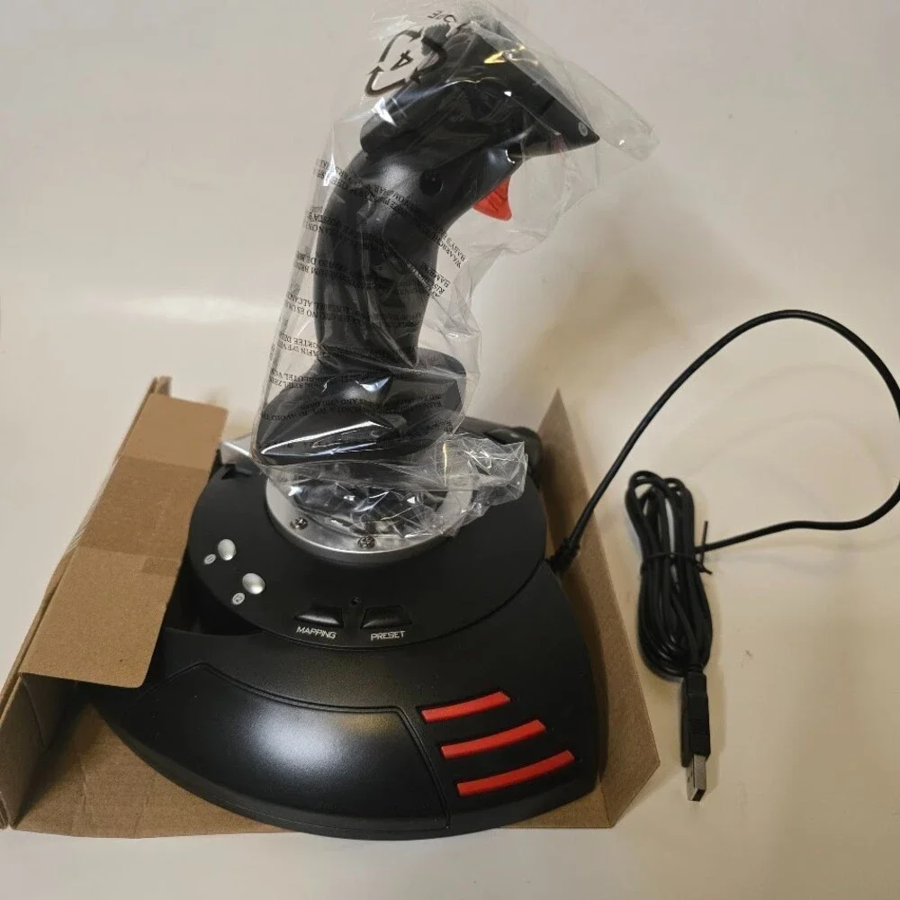 Thrustmaster T.Flight Stick X Joystick Compatible with PC PS3 Gaming